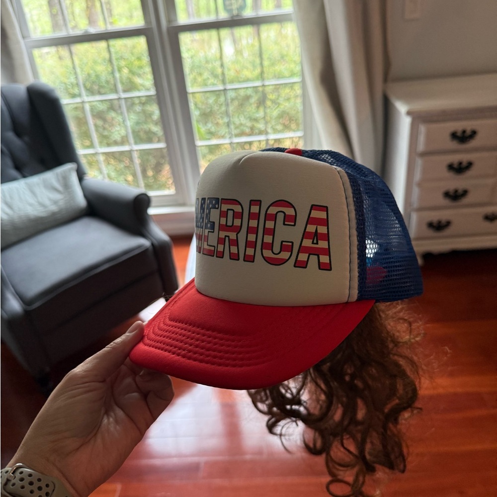 Merica hat with mullet